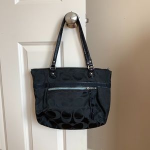 Coach Signature Fabric Tote